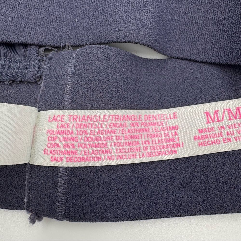 PINK Victoria's Secret Lace Triangle Lined‎ Bralette - Picture 5 of 5